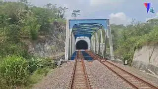 [Backride] Onboard KA 67 Taksaka passing Kebasen and Notog Tunnel