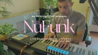 Nu Funk Beatmaking | Novation Launchkey & Maschine MK3 | Live Session with Vocal Resampling