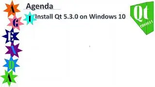 COS2614 - Qt 5.3.0 Installation on Windows 10