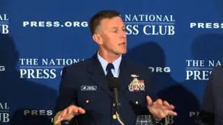 Adm.Paul Zukunft speaks at the National Press Club