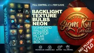 Free download template Videohive 26053118 Signs Kit Creator