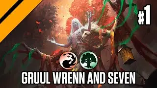 Gruul Lands w/ Wrenn and Seven - Innistrad: Midnight Hunt Release Constructed | MTG Arena
