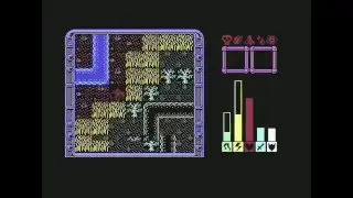Lords of Chaos - Escape from Zol Walkthrough (demo level for C64)