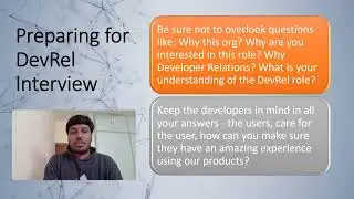 Preparing for DevRel Interview (Developer Relations)