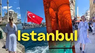 24 hours in Istanbul 🇹🇷 (& trying to speak Turkish) | Hagia Sophia, Basilica Cistern, Bosphorus
