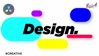 BOLD TEXT animation in DaVinCi Resolve (FREE) - Motion Graphics Tutorial