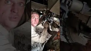Заехал на яму , первая протяжка Shacmana