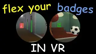 Playing Flex your Badges in VR is…