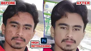 Advance Photo Editing Skin Retouching in Photoshop 2021 | Hammad Tech SKG |