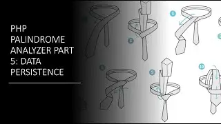 PHP is a Palindrome Part 5: Data Persistence
