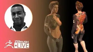 Creating a Sci-Fi Cyborg with ZBrush - Tony Leonard - ZBrush 2020 - Part 2