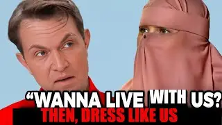 "ADJUST OR LEAVE THE UK" Douglas Murray Educates A Muslim Lady (Everybody Should Wear a Niqab)
