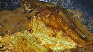 Pomfret Curry | Pomfret Macher Sorshe Jhal | Recipe 🐟