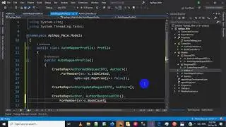 Asp Net Core - RESTFUL API - Auto Mapper (Convert Author Model to Author_Response_DTO)