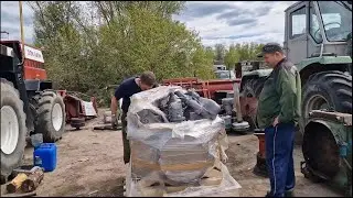 Новый двигатель в ХТЗ-т150к - RUDY ДЕРЖИСЬ! старт сева КУКУРУЗЫ. ЗА РУСЬ!