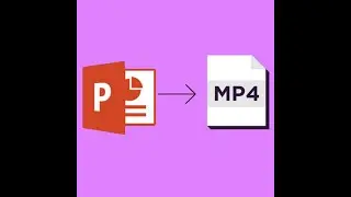 How to export a power point presentation to mp.4