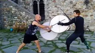 Viking Fight Sword and Shield.