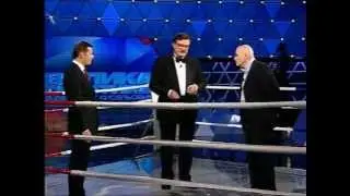 Олесь Бузина VS Олег Ляшко на ринге в 