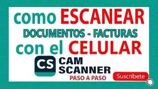como ESCANEAR DOCUMENTOS con el CELULAR y ENVIARLOS por CORREO