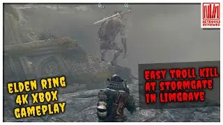 Elden ring easy troll kill at Stormgate in Limgrave