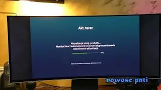 Samsung Odyssey OLED G8 firmware update software aktualizacja oprogramowania G85SB 34