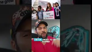 TikTok about to get banned. 