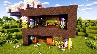 Easy & Simple dirt house in Minecraft⚒️