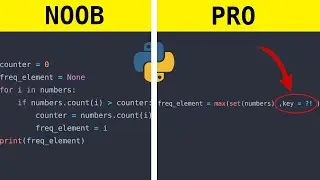 How To Find The Most Frequent Element In a List PYTHON ?!