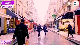 Snow in Paris, November 2024 | Paris Walking Tour