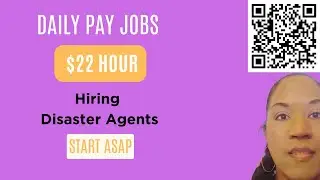 Hiring Hurricane Agents ASAP!  No Experience (free Computer) Daily Pay Jobs $22/Hour  + Free Money