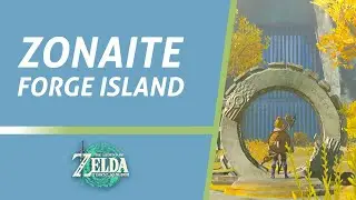 ILHA DA FORJA ZONAÍTA  ( ZONAITE FORGE ISLAND ) -  Zelda tears of the kingdom