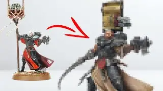 I kitbashed a CUSTOM SISTER OF BATTLE - The Order Of The Penitent Vow