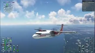 Flying the ATR Except I'm Bad AT Everything... #planes #aviation #flightsim #atr