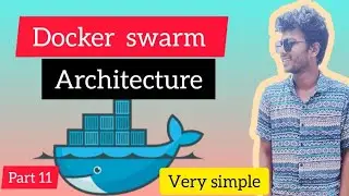Docker swarm architecture is explained in a very simple way | docker swarm | docker series