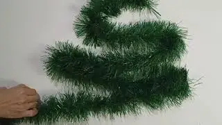 Cómo hacer un árbol de NAVIDAD en la PARED fácil/Yol cm