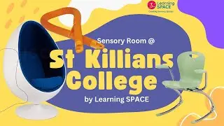 Learning SPACE - Teenage wellbeing sensory room at St Killians Carnlough