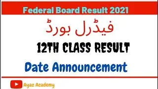 12th Class Result Federal Board 2021 | Fbise Result 2021