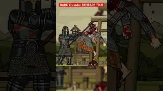 When a CRUSADER gets DARK!! #shorts #swordfighting #medieval #crusader #knight #gamingmoments