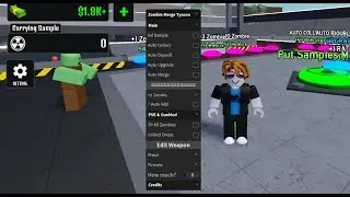 Zombie Merge Tycoon Script - Inf Money And More