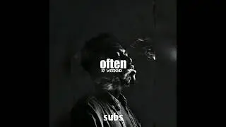 often - the weeknd (slowed) whatsapp status/tiktok