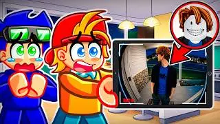 The SMILING BACON HAIR Came to Our HOUSE in Roblox BROOKHAVEN!