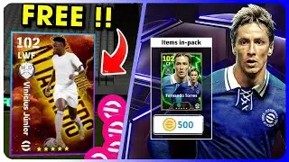 ÜCRETSİZ VİNİCİUS JR 🎁 102 TORRES PAKETİ ALDIM ⚡️ EFOOTBALL 2025 MOBİLE