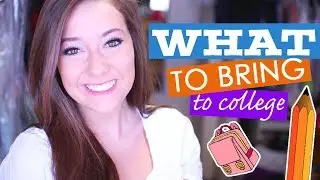 What to Bring to College