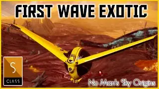 No Man's Sky Origins - RARE FIRST WAVE TWIN FIN EXOTIC STARSHIP - No Mans Sky Origins 2020