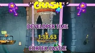 Crash 4 Developer Times: Cortex Castle In 