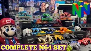 INSANE NINTENDO 64 COLLECTION! ALL OF THE GAMES, CONSOLES, CONTROLLERS, AND MORE!