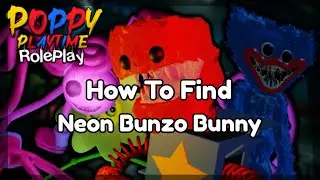 How To Find Neon Bunzo Bunny In Find The Poppy Playtime Morphs! [99] (Game In Desc.)