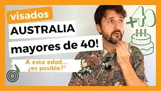 Australia para MAYORES de 40🔥 Es posible emigrar?💡