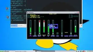 Volume adjustment and sound manager for ICEWM on Arch Linux