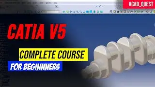 CATIA V5 TUTORIALS FOR BEGINNERS [COMPLETE COURSE] ll CATIA PRACTICE MODEL 27 II AUTOMOTIVE DESIGN